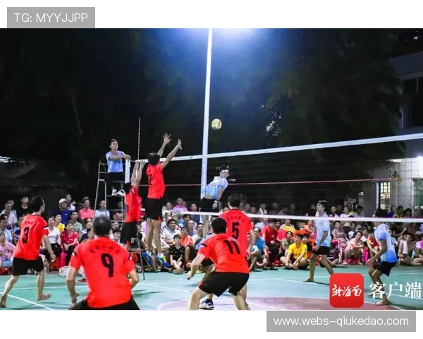 海南文昌乡镇排球联赛开赛，球迷惊呼“光脚扣杀”成独特风景
